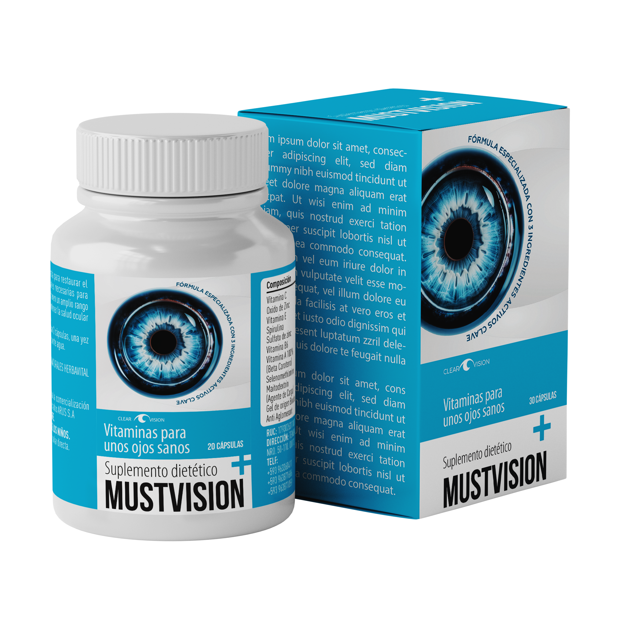 MustVision - Suplemento natural para la salud visual
